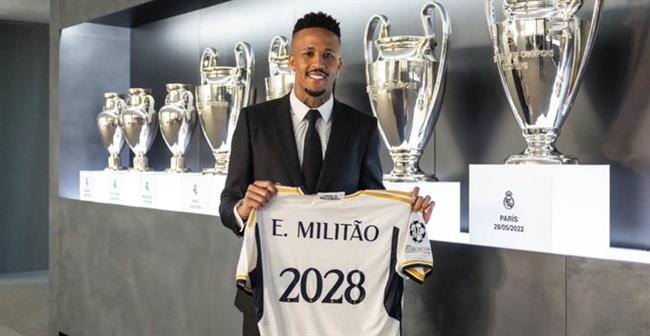 الدوري الإسباني .. ريال مدريد يمدد عقد ميليتاو حتى 2028