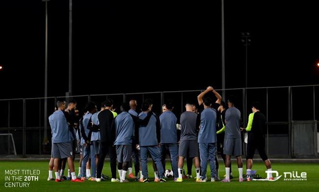 الزمالك يخوض مرانه الأخير استعدادا لمواجهة أم صلال القطري 