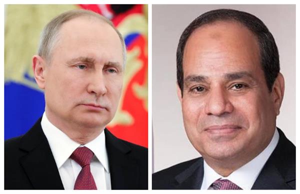 الرئيس السيسي يشكر بوتين لدعم مصر في برنامج الطاقة النووية