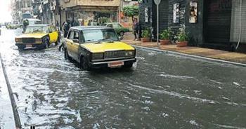أمطار على الإسكندرية مع استمرار حركة الملاحة بالميناء