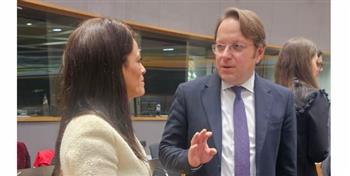   وزيرة التعاون الدولي والمفوض الأوروبي يؤكدان عمق العلاقات المصرية-الأوروبية 