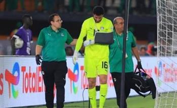 الأهلي يتواصل مع محمد الشناوي للإطمئنان على حالته الصحية
