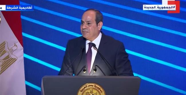 الرئيس السيسي يدعو للوقوف دقيقة حداد على أرواح شهداء مصر و فلسطين