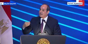 السيسي: رجال الشرطة قدموا حياتهم ثمنا غاليا من أجل كبرياء مصر