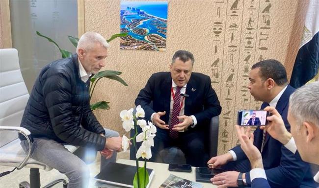 وزير السياحة والآثار يعقد عدداً من اللقاءات الإعلامية مع ممثلي وسائل الإعلام الإسبانية