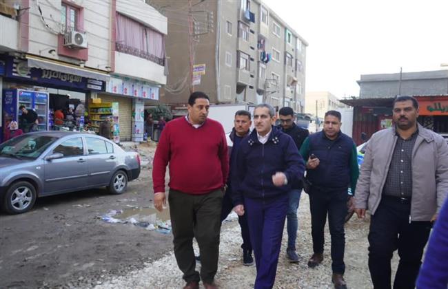 محافظ الغربية ونائب وزير الصحة يتابعا تنفيذ الخطط و مشروعات الرصف