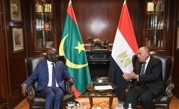   وزير الخارجية يعرب عن التطلع إلى تعزيز تعاون مصر مع الرئاسة الموريتانية للاتحاد الإفريقي