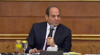  السيسي: مصر تعمل على عدم توسيع الحرب..  والاقتتال ليس في مصلحة المنطقة