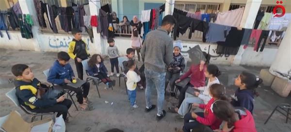 "القاهرة الإخبارية" تعرض تقريرا عن أثر الحرب على طلاب غزة