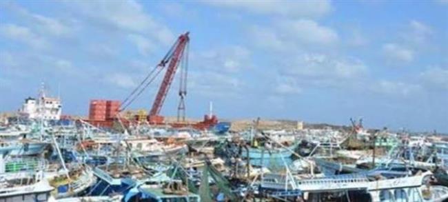 إغلاق ميناء الصيد البحري ببرج البرلس 