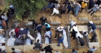   استشهاد 9 فلسطينيين فى قصف إسرائيلى وسط قطاع غزة