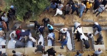 استشهاد 9 فلسطينيين فى قصف إسرائيلى وسط قطاع غزة