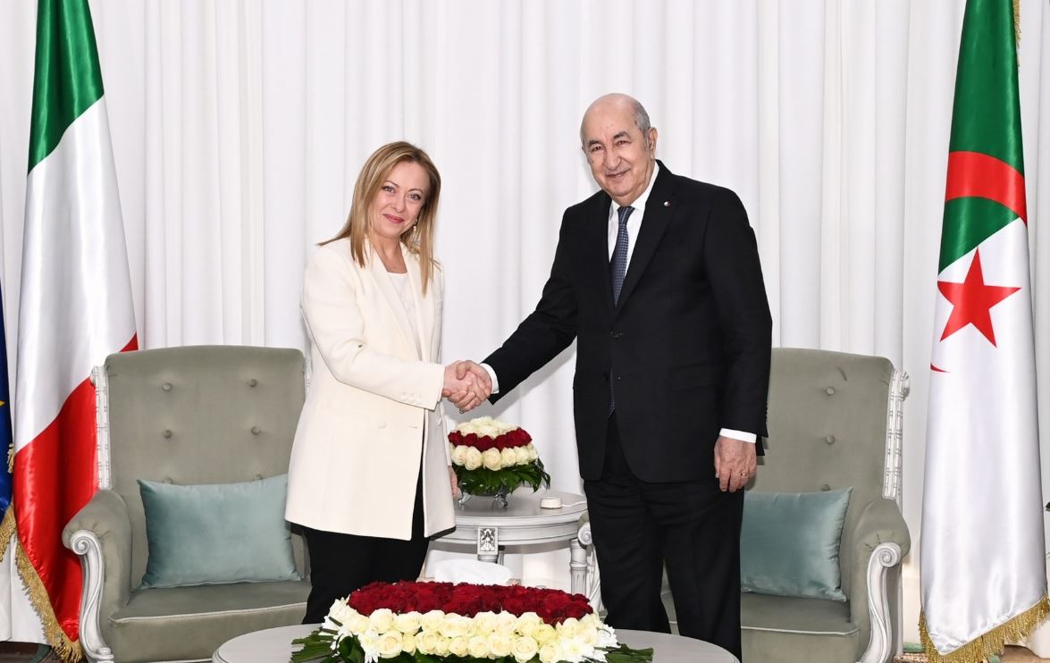 الرئيس الجزائري يبحث مع رئيس وزراء إيطاليا عددا من المسائل الإقليمية ذات الاهتمام المشترك