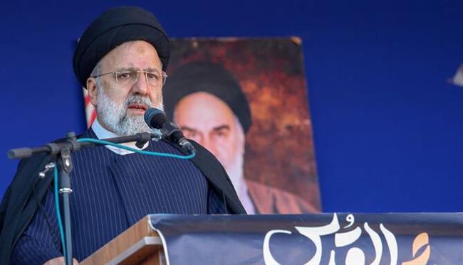 رئيسى: شكوى جنوب إفريقيا ضد إسرائيل تستحق الثناء
