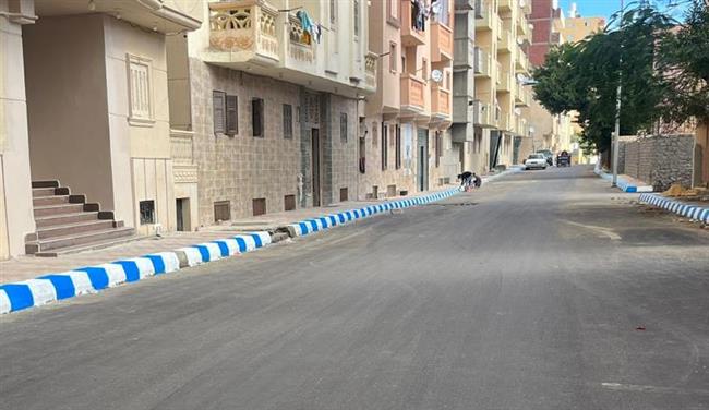 مطروح .. إستمرار أعمال رفع كفاءة البنية التحتية وتطوير عدد من المناطق