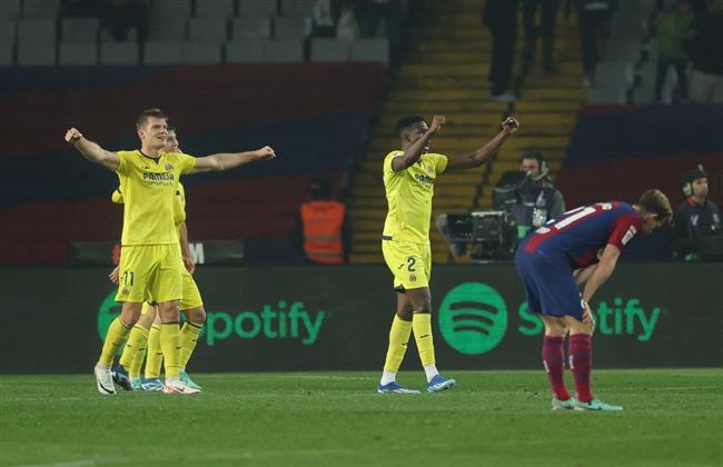 الدوري الإسباني .. برشلونة يواصل السقوط ويخسر 3-5 أمام فياريال