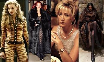 صيحة "Mob Wife" تسيطر علي إطلالات النجمات 