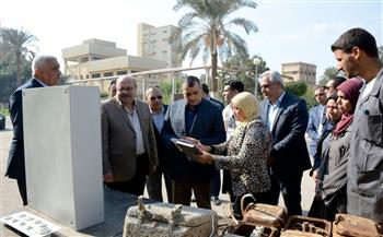   في جولة مفاجئة.. وزير الإنتاج الحربي يزور شركة أبو زعبل للكيماويات