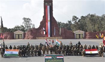   بالصور.. انطلاق فعاليات التدريب المشترك المصري الهندي " إعصار - 2 "