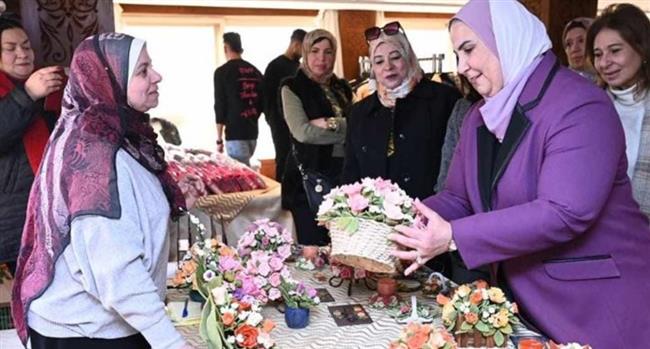 القباج تفتتح المعرض الخيري السنوي لتحسين الصحة وفروعها