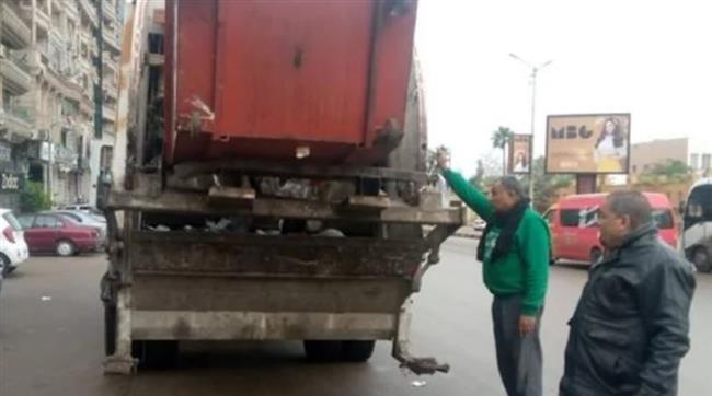 رفع 820 طن مخلفات بالمنصورة