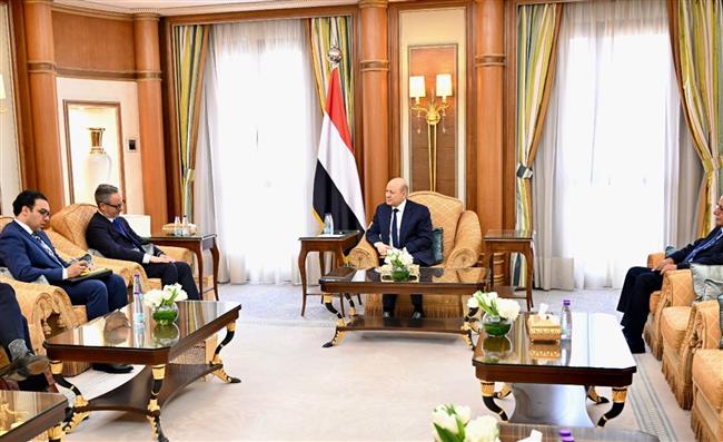 رئيس القيادة اليمني يدعو الاتحاد الأوروبي لتصنيف المليشيا الحوثية منظمة إرهابية دولية