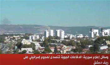   الدفاعات الجوية السورية تتصدى لهجوم إسرائيلي على ريف دمشق