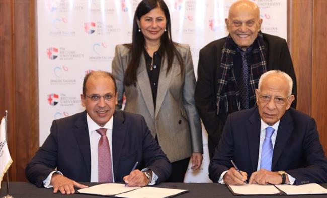 بروتوكول تعاون بين الجامعة البريطانية في مصر ومؤسسة مجدي يعقوب لمنح الماجستير المهني في تمريض رعاية القلب 