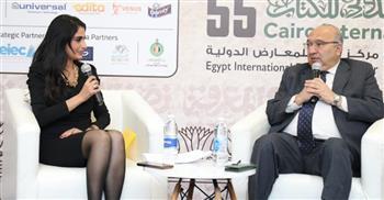 السفير المصري بالنرويج عمرو رمضان يروي ذكرياته الدبلوماسية في معرض الكتاب