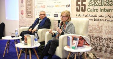  من معرض الكتاب.. كاتبة إسبانية تعلن تضامنها مع القضية الفلسطينية
