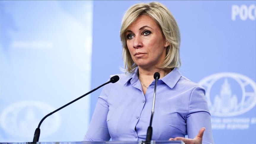 " زاخاروفا " ردا على وزير الخارجية الأوكراني : لن يتم عزل دبلوماسيينا