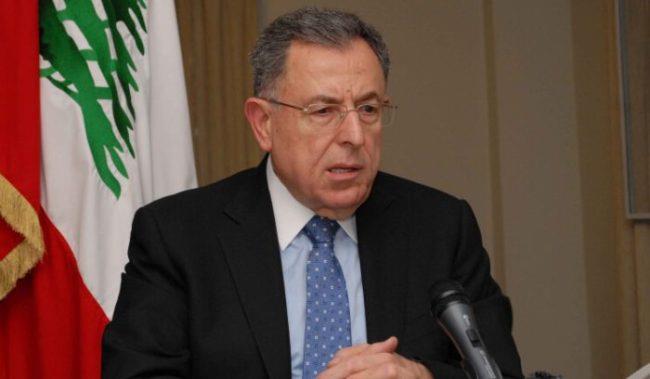 "السنيورة": النهاية الحتمية للحرب في غزة قد تكون حافزًا لسلام شامل