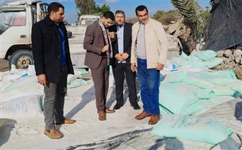 ضبط 4 طن دقيق بلدي مدعم قبل بيعها بالسوق السوداء بالبحيرة