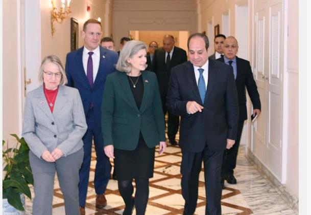 السيسي: نرفض تصفية القضية الفلسطينية والأولوية الراهنة وقف إطلاق النار وحماية المدنيين