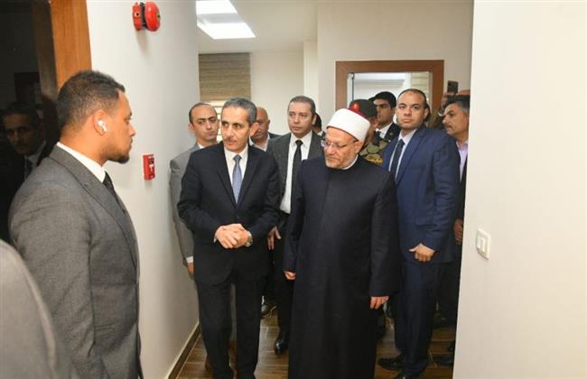 محافظ الغربية و مفتي الجمهورية يفتتحان مقر دار الإفتاء بعمارات عبد المنعم رياض بطنطا 