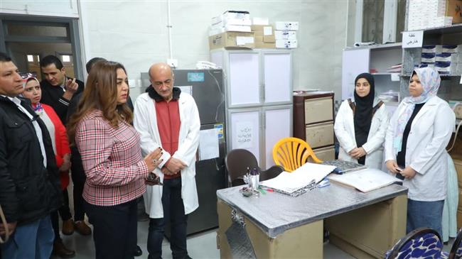 محافظ دمياط تستكمل جولتها بزيارة مفاجئة لمستشفى الروضة المركزي