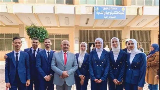 ختام فاعليات التدريب التعاوني لطلاب علوم الأغذية بكلية التكنولوجيا جامعة الزقازيق