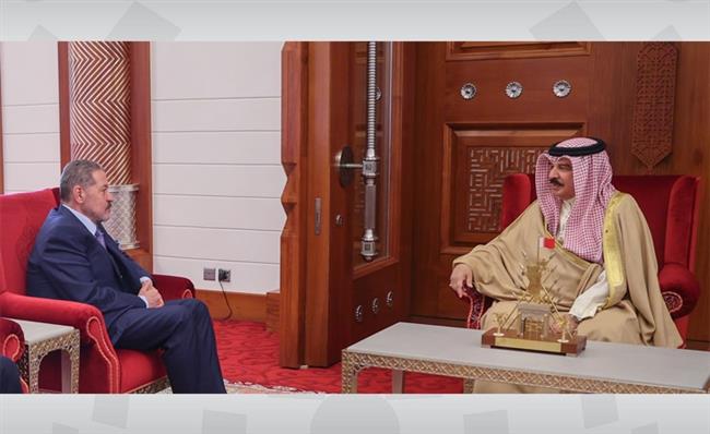 العاهل البحريني يجدد التأكيد على موقف بلاده الداعم لإقامة الدولة الفلسطينية