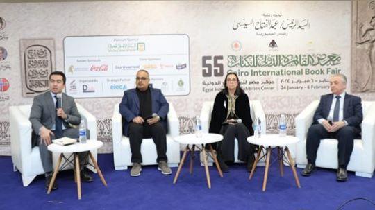 ندوة "كتاب وجوائز" تناقش قضية التراث الشعبي في معرض الكتاب