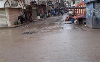   أمطار غزيرة تضرب محافظة دمياط ورفع درجة الاستعداد لمواجهة الطقس السيء