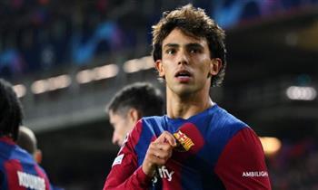 برشلونة يعلن إصابة جواو فيليكس خلال تدريبات اليوم