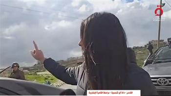   مراسلة القاهرة الإخبارية في القدس: مركبتان لحرس حدود الاحتلال الإسرائيلي اعترضتا عملي