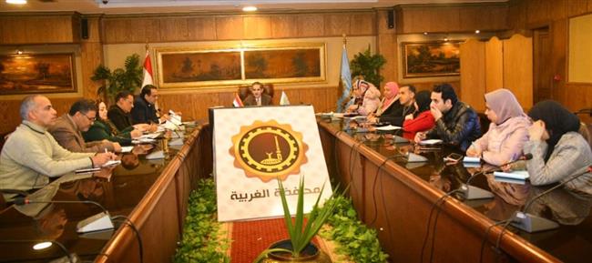 محافظ الغربية يجتمع بلجنة التعليم والتعلم ضمن لجان المشروع القومي لتنمية الأسرة المصرية