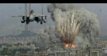   طائرات الاحتلال الإسرائيلي تشن غارات متواصلة على رفح الفلسطينية