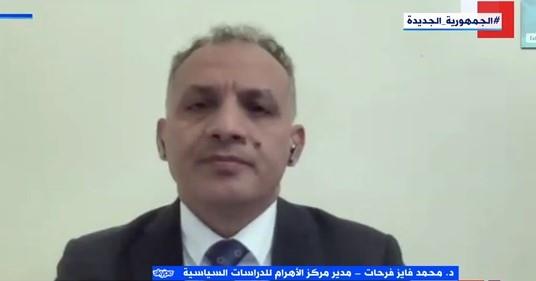 محمد فايز فرحات: تعليق المساعدات لـ"الأونروا" يزيد الأزمة تعقيدًا فى غزة