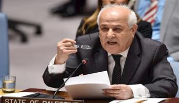   مندوب فلسطين لدى الأمم المتحدة: تدابير محكمة العدل الدولية ضد إسرائيل "مُلزمة"