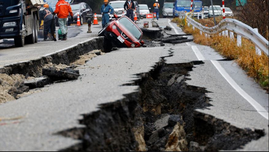 ارتفاع حصيلة ضحايا زلزال اليابان إلى 78 شخصا