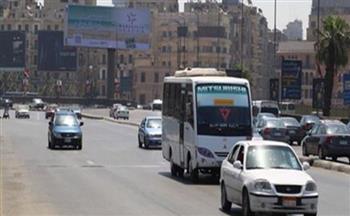 سيولة مرورية بمحاور وطرق القاهرة والجيزة صباح اليوم