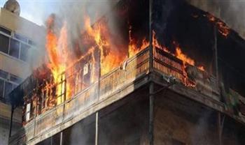   مصرع 4 أشخاص في حريق شب داخل منزلهم بالبدرشين