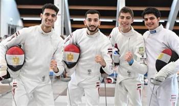منتخب سلاح سيف المبارزة يحصد فضية الفرق في بطولة العالم تحت 20 سنة